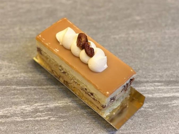 Entremet Caramel et Vanille