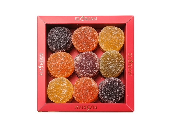 Pâtes de fruits 18 pièces